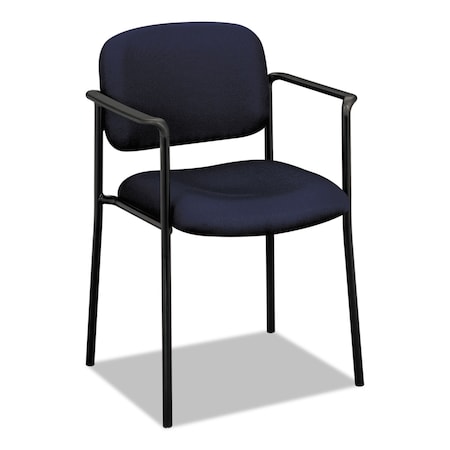 Hon Basyx Scatter Stacking Guest Chair, 23-1/4 in W 21" L 32-3/4" H, Fixed, Fabric Seat VL616VA90